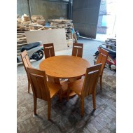 Bàn ăn Gỗ Sồi Tròn  6 ghế Bàn ăn Gỗ Sồi Tròn  6 ghế